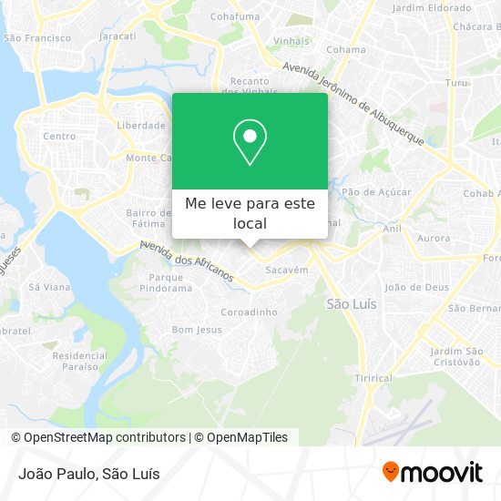 João Paulo mapa