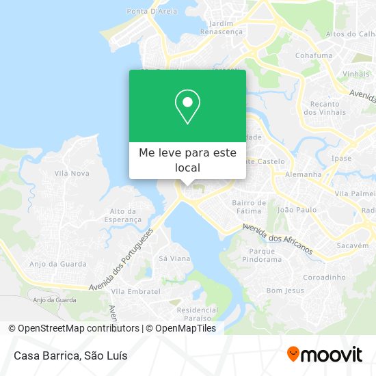 Casa Barrica mapa