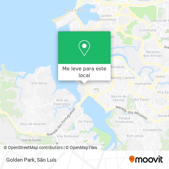 Golden Park mapa