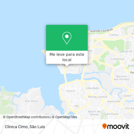 Clinica Cimo mapa