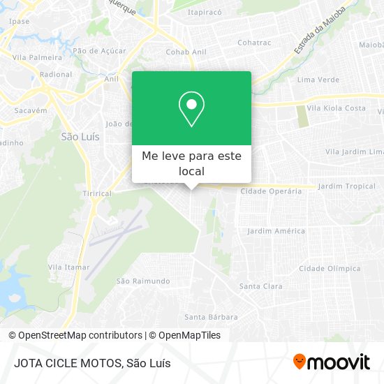 JOTA CICLE MOTOS mapa