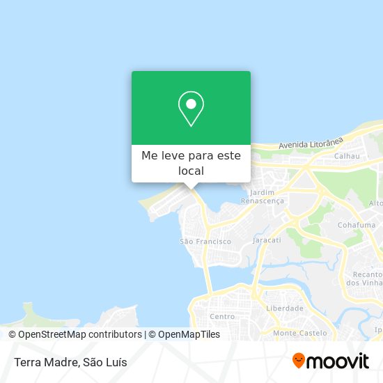 Terra Madre mapa