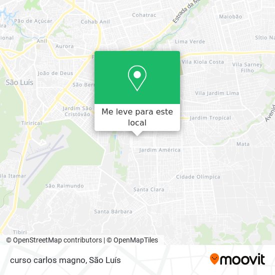 curso carlos magno mapa
