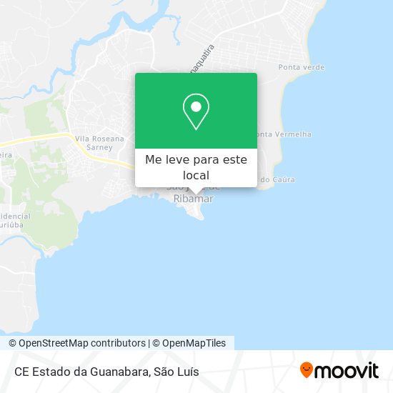 CE Estado da Guanabara mapa
