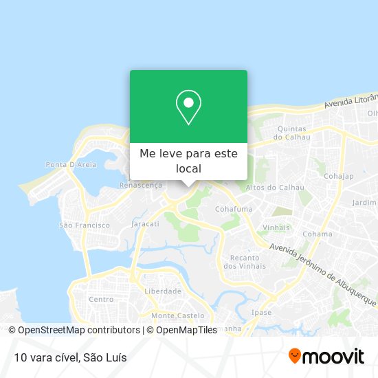 10 vara cível mapa