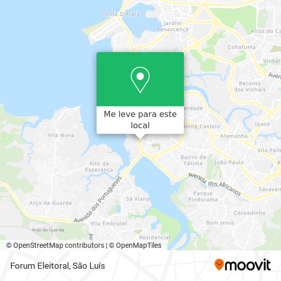 Forum Eleitoral mapa