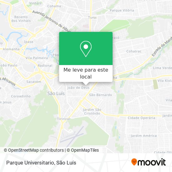 Parque Universitario mapa