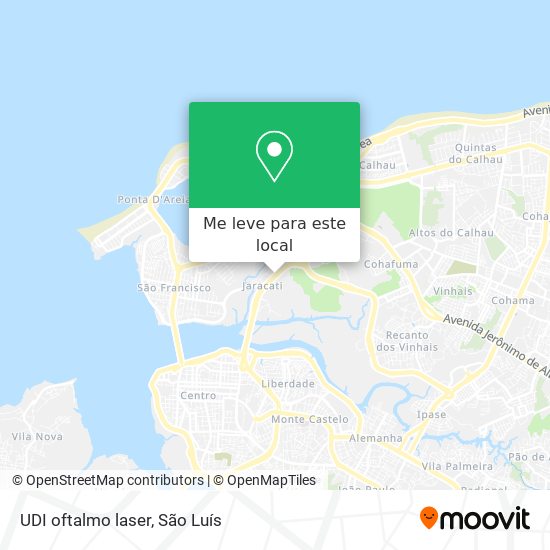 UDI oftalmo laser mapa