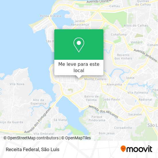 Receita Federal mapa
