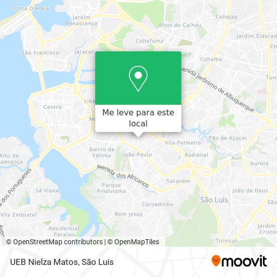 UEB Nielza Matos mapa