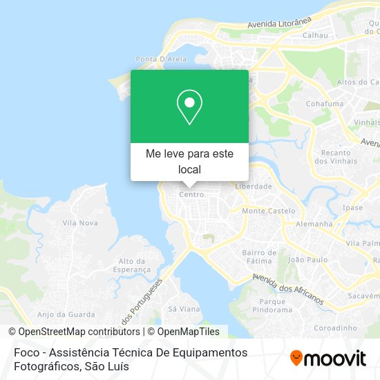 Foco - Assistência Técnica De Equipamentos Fotográficos mapa