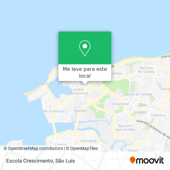 Escola Crescimento mapa