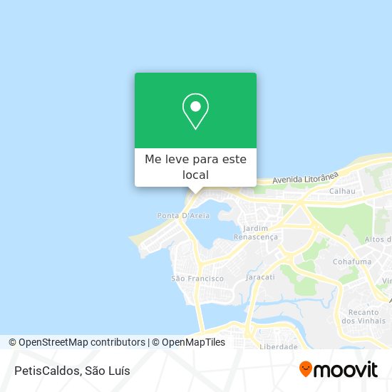 PetisCaldos mapa