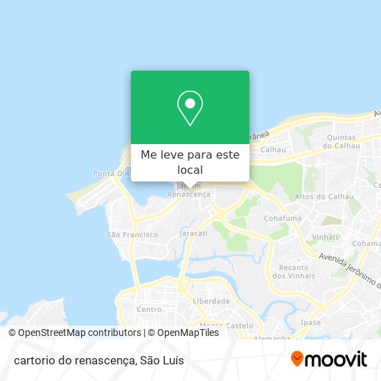 cartorio do renascença mapa