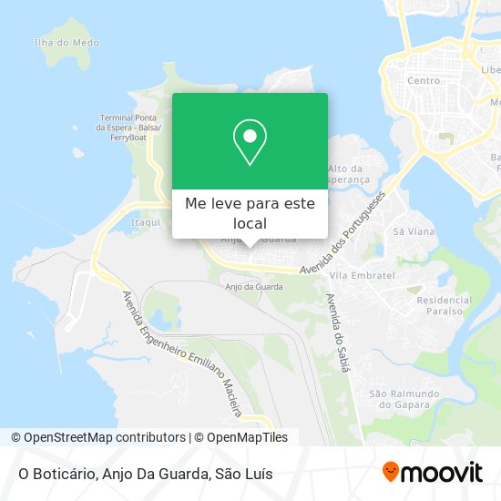 O Boticário, Anjo Da Guarda mapa