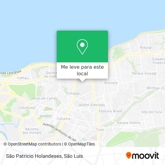 São Patricio Holandeses mapa