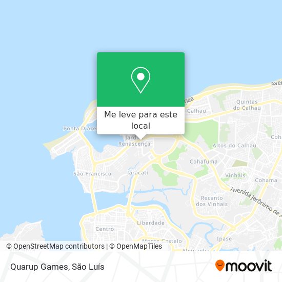 Quarup Games mapa