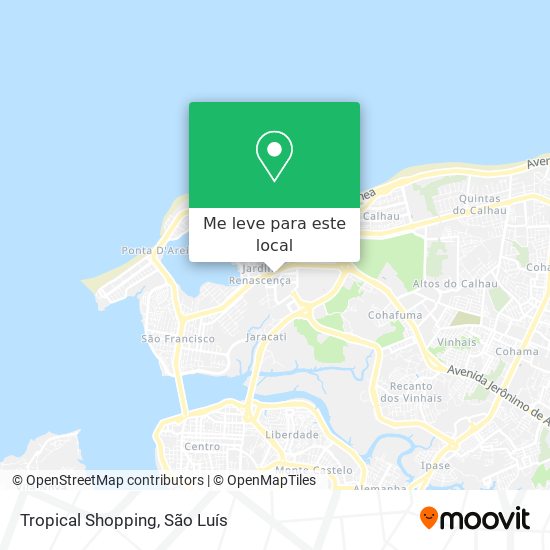 Tropical Shopping mapa