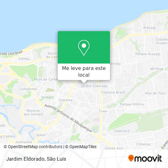 Jardim Eldorado mapa
