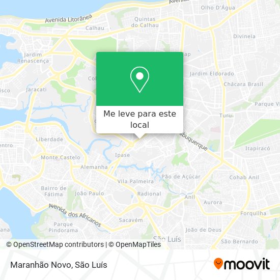 Maranhão Novo mapa