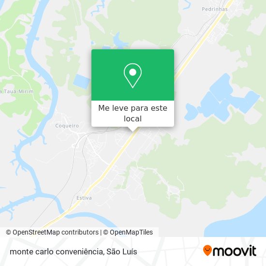 monte carlo conveniência mapa