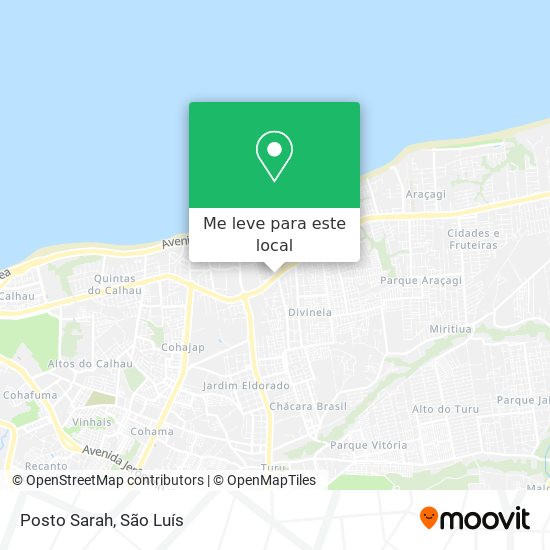 Posto Sarah mapa