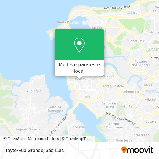 Ibyte-Rua Grande mapa