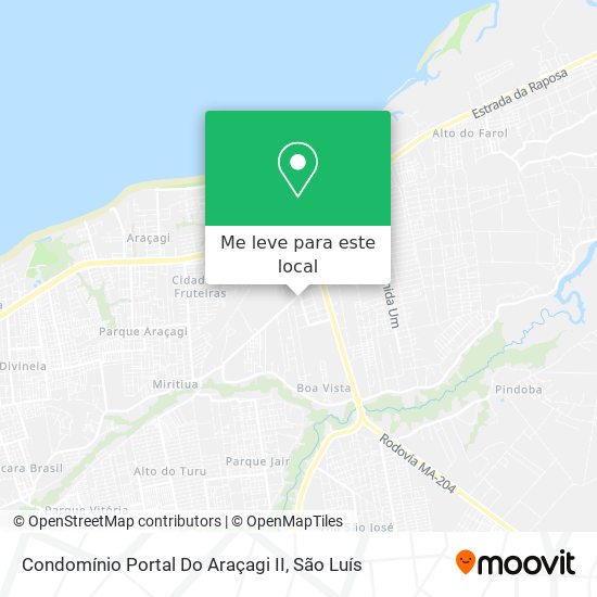 Condomínio Portal Do Araçagi II mapa