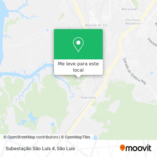 Subestação São Luís 4 mapa