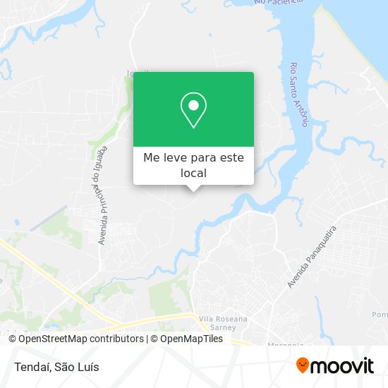 Tendaí mapa