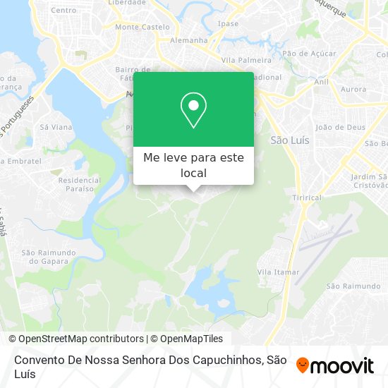 Convento De Nossa Senhora Dos Capuchinhos mapa