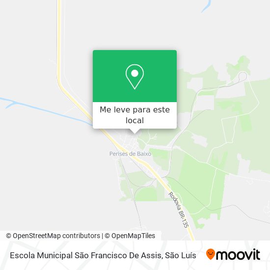 Escola Municipal São Francisco De Assis mapa