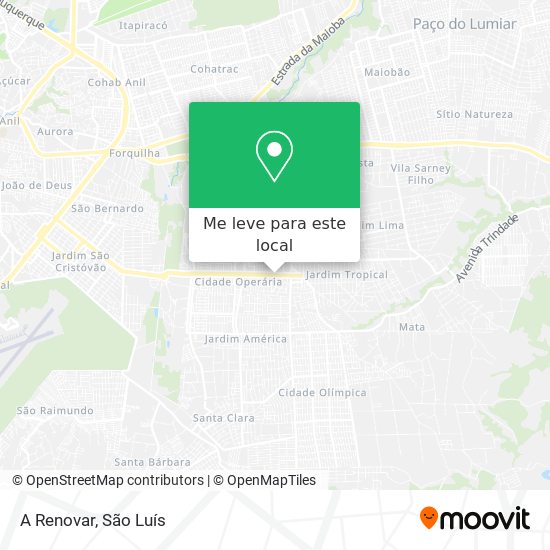 A Renovar mapa