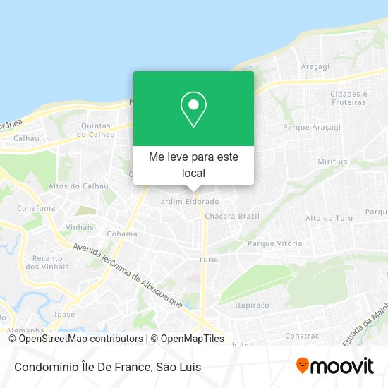 Condomínio Île De France mapa
