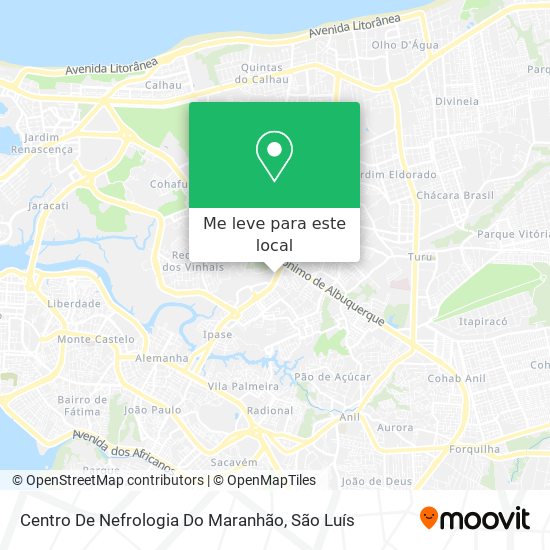 Centro De Nefrologia Do Maranhão mapa