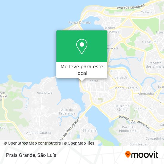 Praia Grande mapa