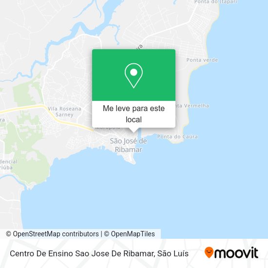 Centro De Ensino Sao Jose De Ribamar mapa