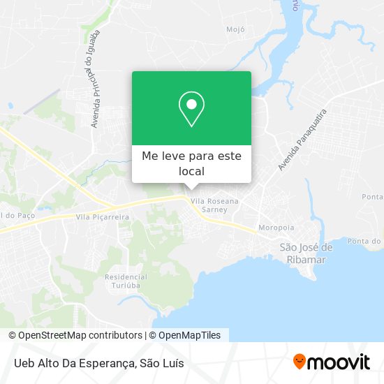 Ueb Alto Da Esperança mapa