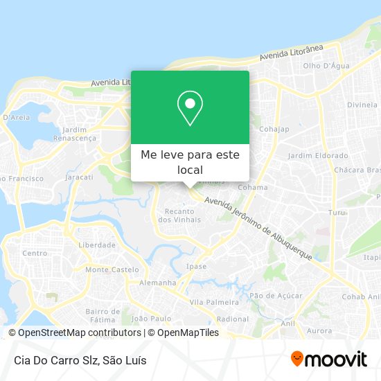 Cia Do Carro Slz mapa
