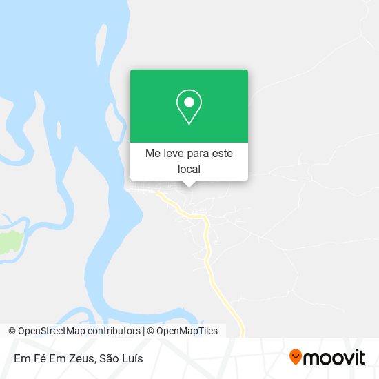 Em Fé Em Zeus mapa