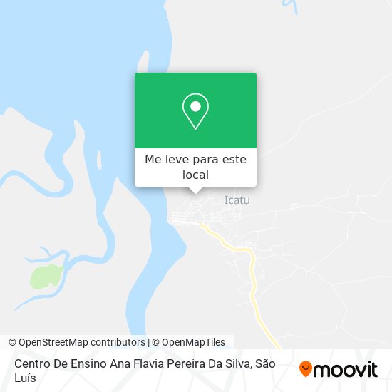 Centro De Ensino Ana Flavia Pereira Da Silva mapa