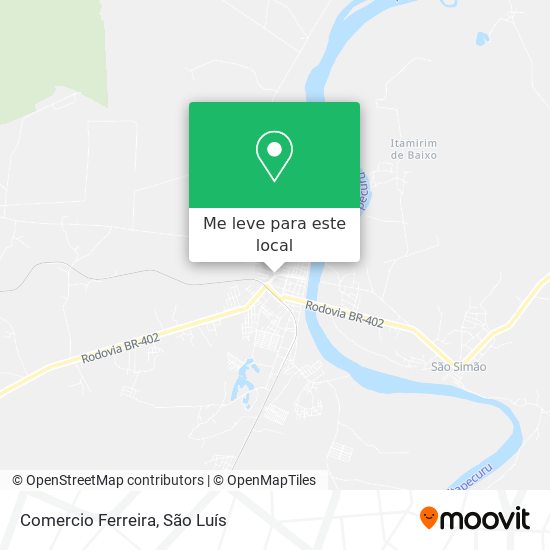 Comercio Ferreira mapa