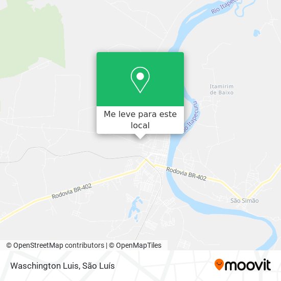 Waschington Luis mapa