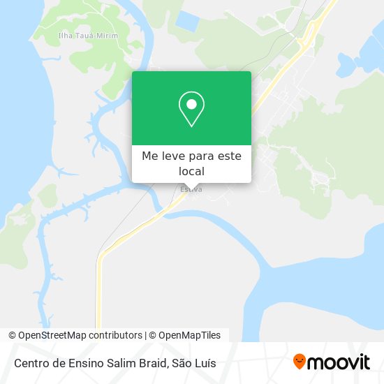 Centro de Ensino Salim Braid mapa