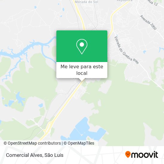 Comercial Alves mapa