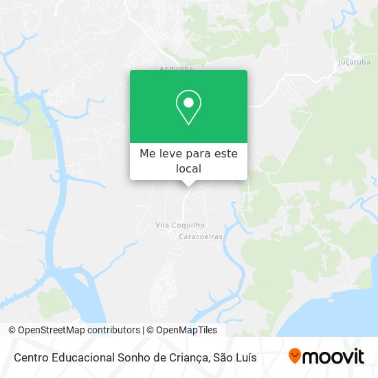 Centro Educacional Sonho de Criança mapa