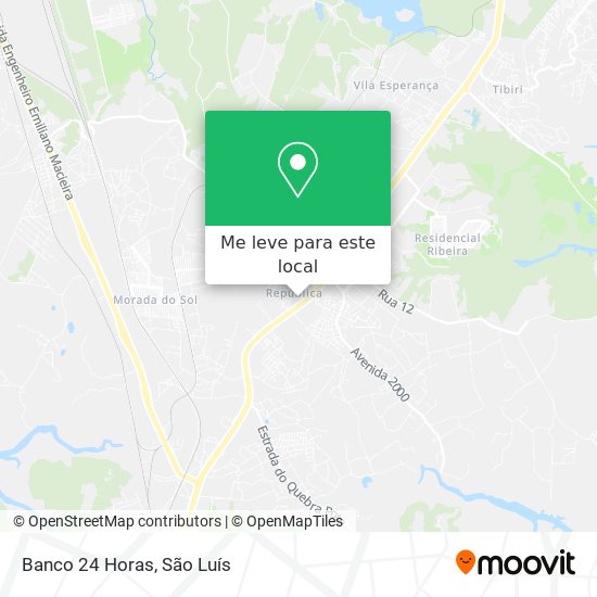 Banco 24 Horas mapa