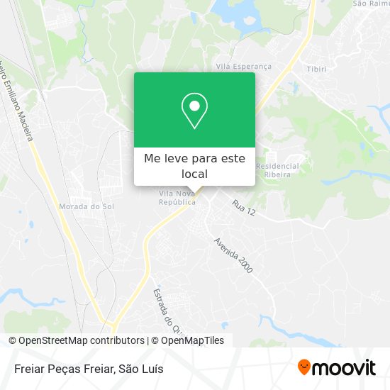 Freiar Peças Freiar mapa