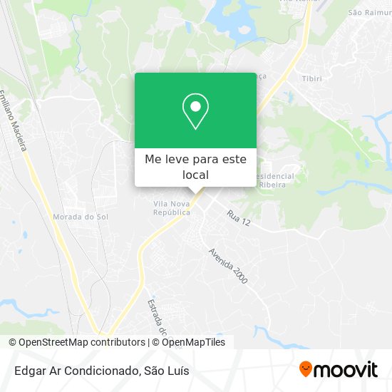 Edgar Ar Condicionado mapa
