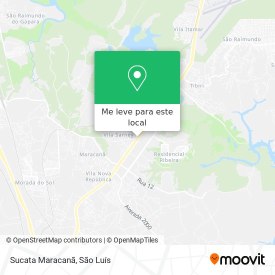Sucata Maracanã mapa